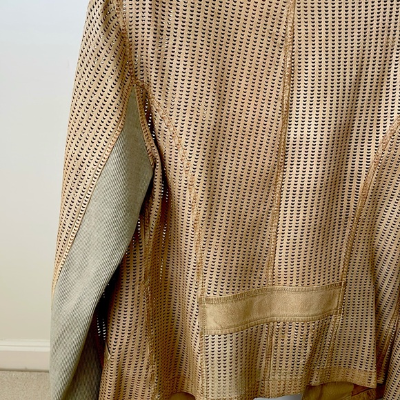 Leather Cutout Jacket - Picture 4 of 5